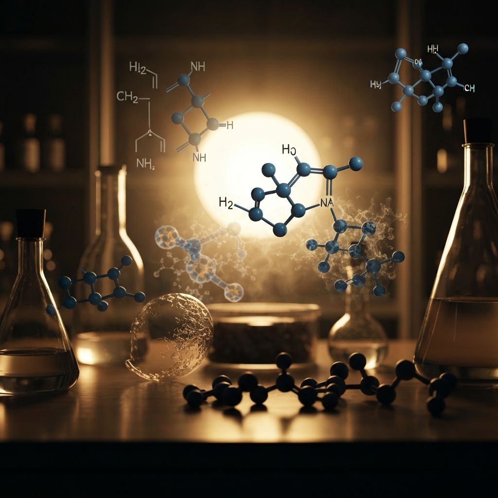 Scientific energy visualization showing carbohydrate metabolism and glucose research pathways